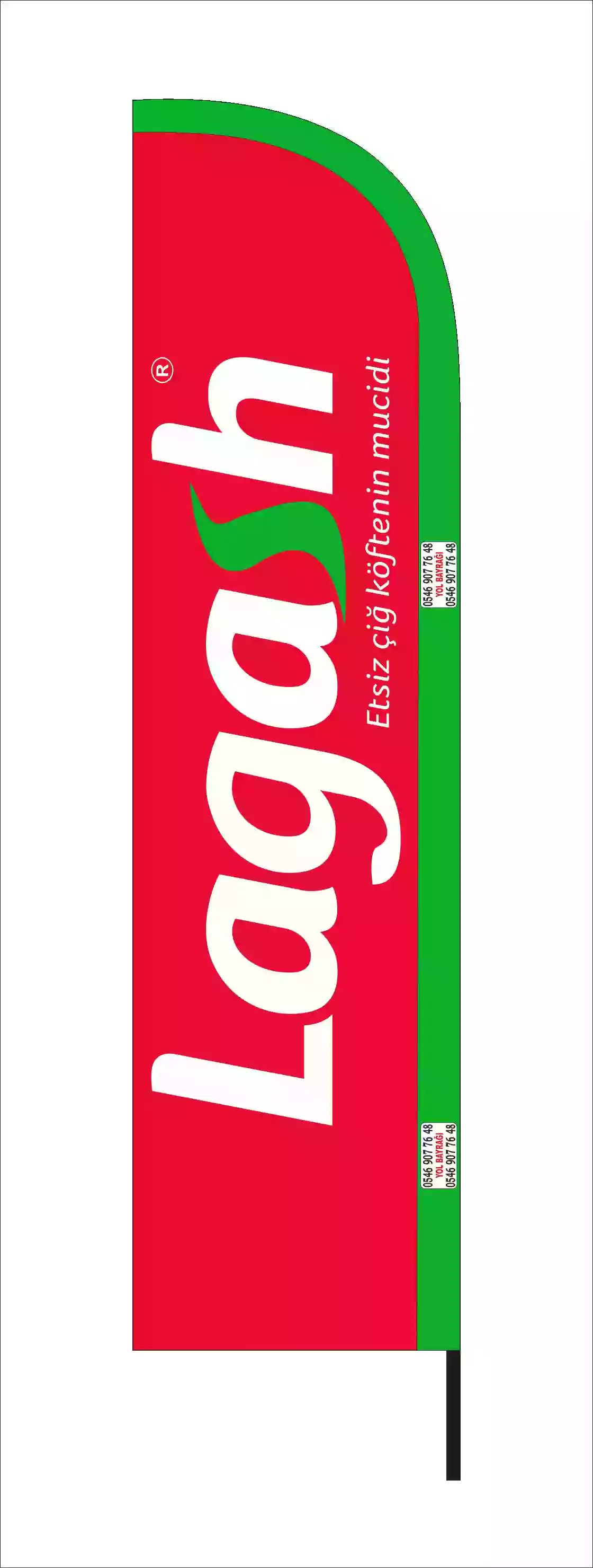 Çiğ Köfteci Yelken Bayrağı-3