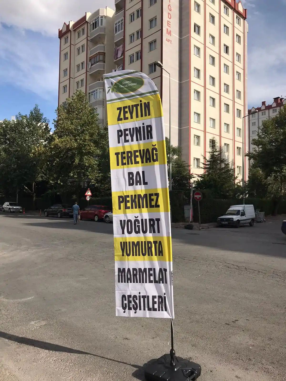 Doğal Ürünler Yelken Bayrağı-3